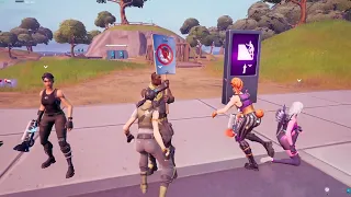 Flexing Rare Emotes With Default Skin In Party Royale