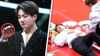 8 Times BTS members Got Seriously Injured