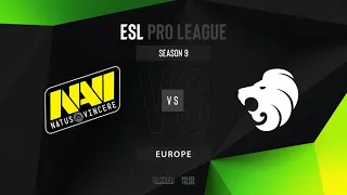 Natus Vincere vs North - ESL Pro League Season 9 - EU - map3 de_dust2 [CrystalMay & Smile]