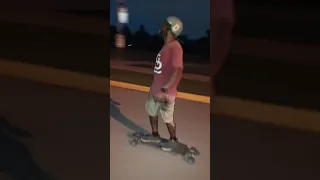 longboard cruising