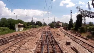 Train cab ride Bulgaria: Sofia - Burgas [via Plovdiv]