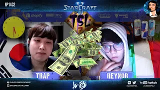 ПОДВИГ В ФИНАЛЕ топ турнира по StarCraft II: TeamLiquid Star League | Grandfinal | Trap vs Reynor