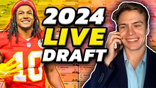 An Expert 2024 Fantasy Football Draft!