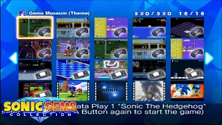 Sonic Gems Collection (GCN) | Extra: Museum ~ All Demos & Movie/Trailers