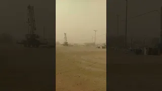 jizan Saudi Arab sandstorm climax