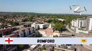 [4K] 🇬🇧 Romford - by drone 🇬🇧
