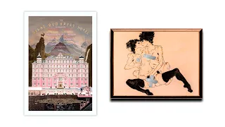 The Grand Budapest Hotel I DRAW PAINTING "GIRLS" FROM FILM | Картина из фильма Отель Гранд Будапешт