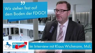 "Die Vorwürfe gegen uns sind verleumderisch!" – Im Interview mit Klaus Wichmann, MdL (AfD)