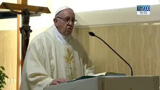 Papa Francesco a Santa Marta: determinati nella preghiera, senza vergogna