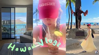 Hawaii Travel Vlog2) 1M won per night💸 Diamond Head Full Ocean View Hotel Review🏖 Hawaii restos