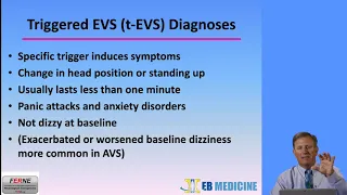 Triggered Episodic Vestibular Syndrome  Evaluation of Emergency Department Dizziness Patients