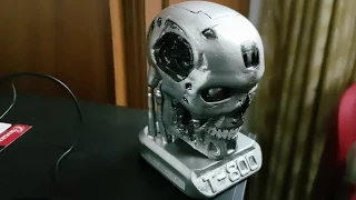 3d printed terminator bust t 800