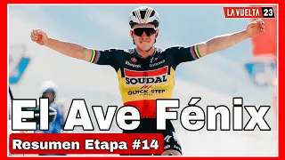Resumen Etapa 14 🇪🇸 Vuelta a España 2023 ➣ Evenepoel se Recupera y Resurge de las Cenizas