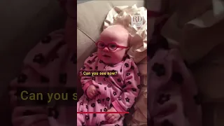 Baby Sees Mom For the First Time With Glasses