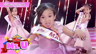 Mini Miss U Scarlet has an entertaining runway performance | It’s Showtime Mini Miss U