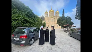 ПРОПОВЕДЬ ПЕРВОИЕРАРХА РПЦЗ МИТРОПОЛИТА НИКОЛАЯ(ОЛЬХОВСКОГО) В ГОРНЕНСКОМ  МОНАСТЫРЕ . ИЕРУСАЛИМ.