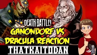 Ganondorf vs Dracula Death Battle Reaction (Zelda vs Castlevania)