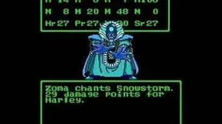 Zoma Fight - Dragon Warrior 3 NES - Sub 2 hour (dave_dfwm)
