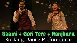 Saami + Gori Tere Naino me + Ranjhana | Rocking Performance by Nikhil & Shrutika | Couple Dance