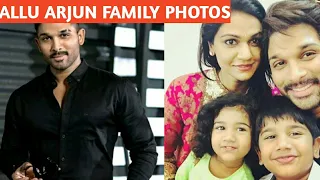 South Indian Actor Allu arjun  Family Photos /AlluArjun wife,mother,father,brother,Son,daughter