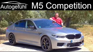 BMW M5 Competition FULL REVIEW 5-Series M 2019 - Autogefühl