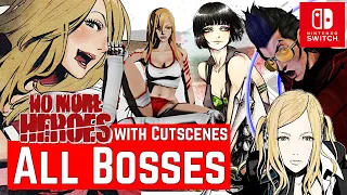 No More Heroes [Switch] - [ALL BOSSES] (with Cutscenes) - No Commentary