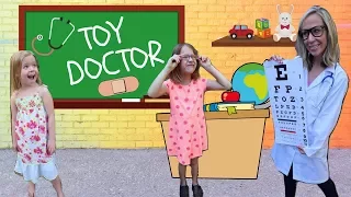 Kids from Toy School Visit the New Toy Doctor Lucy