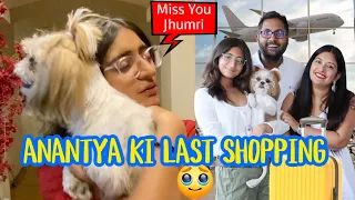 Anantya Ki Last Shopping - Anantya gayi ITALY hamesha ke Liye Is 🥺 | MissAnandFamilyvlog