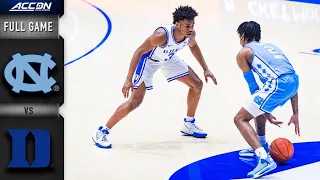 North Carolina vs. Duke Full Game Replay | 2020-21 ACC Men's Basketball