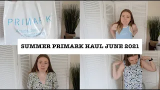 HUGE SUMMER PRIMARK TRY-ON HAUL: JUNE 2021 | Emma Jean