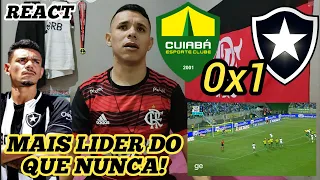 REACT: CUIABÁ 0X1 BOTAFOGO Brasileirão 2023 Melhores Momentos e Gols.