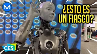 AMECA ROBOT HUMANOIDE ES UNA MENTIRA!!!!!!!!!!!! #CES2022