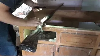 WE FOUND A GUN IN AN ABANDONED HOUSE!!!!