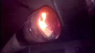 Чистка сажи методом выжигания