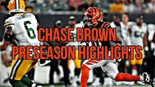 Chase Brown Preseason Highlights