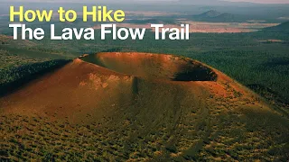 Lava Flow Trail at Sunset Crater Volcano National Monument