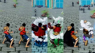 One Piece Pirate Warriors 4 - Luffy (Gear 1-5) Complete Moveset