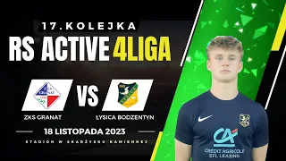 RS Active IV Liga Świętokrzyska Kolejka.17 ZKS Granat Skarżysko-Kamienna 2:1 Łysica Bodzentyn