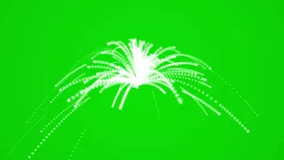 Green Screen Animation Firework Fountain. Футаж Фейерверк фонтан хромакей Zöld Scream