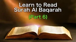 Learn To Read Surah al Baqarah (part 6) Amazing recitations vs English Translations