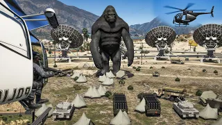 King Kong Attack Army Camp #6 | King kong vs Army #6