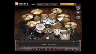 RAMMSTEIN - Main Teil only drums midi backing track