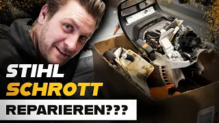 STIHL komplett Schrott! - Lohnt sich die Reparatur?