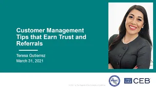 Customer Management Tips that Earn Trust and Referrals
