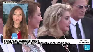 Informe desde Cannes: la actriz francesa Catherine Deneuve tuvo su gran regreso en 2021