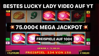 75.000€ JACKPOT💥100€ Freispiele🔥 Bestes Lucky Ladys Charm Video auf YT Novoline Casino Spielothek