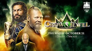 WWE Crown Jewel [ 2021 ] Full Matches #wwe