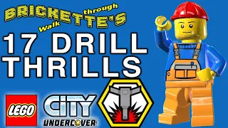 ALL 17 Drill Thrills Locations for the Rod Stanchion character token in LEGO City Undercover