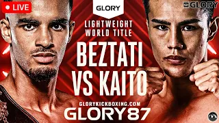 GLORY 87 Beztati vs. Ono | LIVE STREAM | KICKBOXING FIGHT COMPANION | Rotterdam, Netherlands