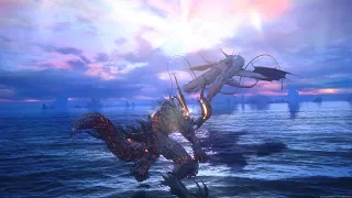 FINAL FANTASY XVI - The Rising Tide DLC Ending - Leviathan Boss Fight Final Phase 3 & 4